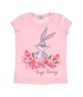 Tricou roz Bugs Bunny