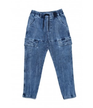 Pantaloni jeans cargo